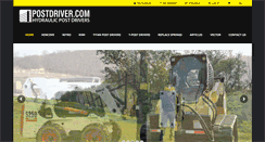 Desktop Screenshot of postdriver.com